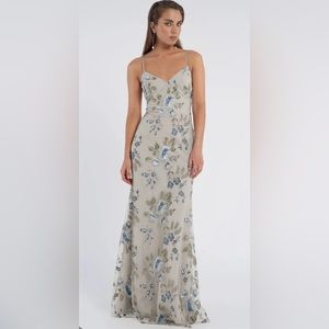 Jenny Yoo Julianna Dress in Blue Agate